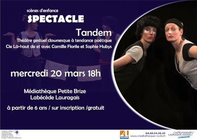 Théâtre gestuel clownesque: Tandem