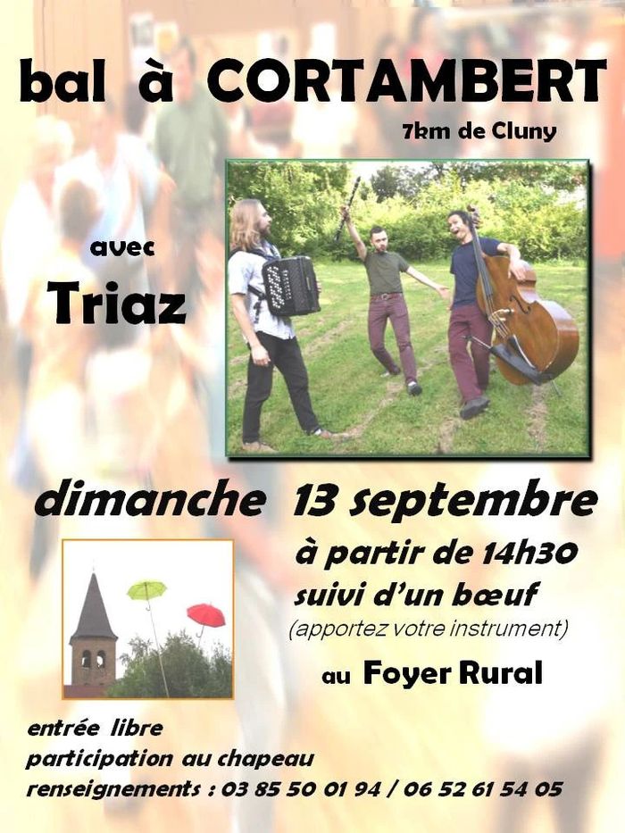 Affiche — bal trad