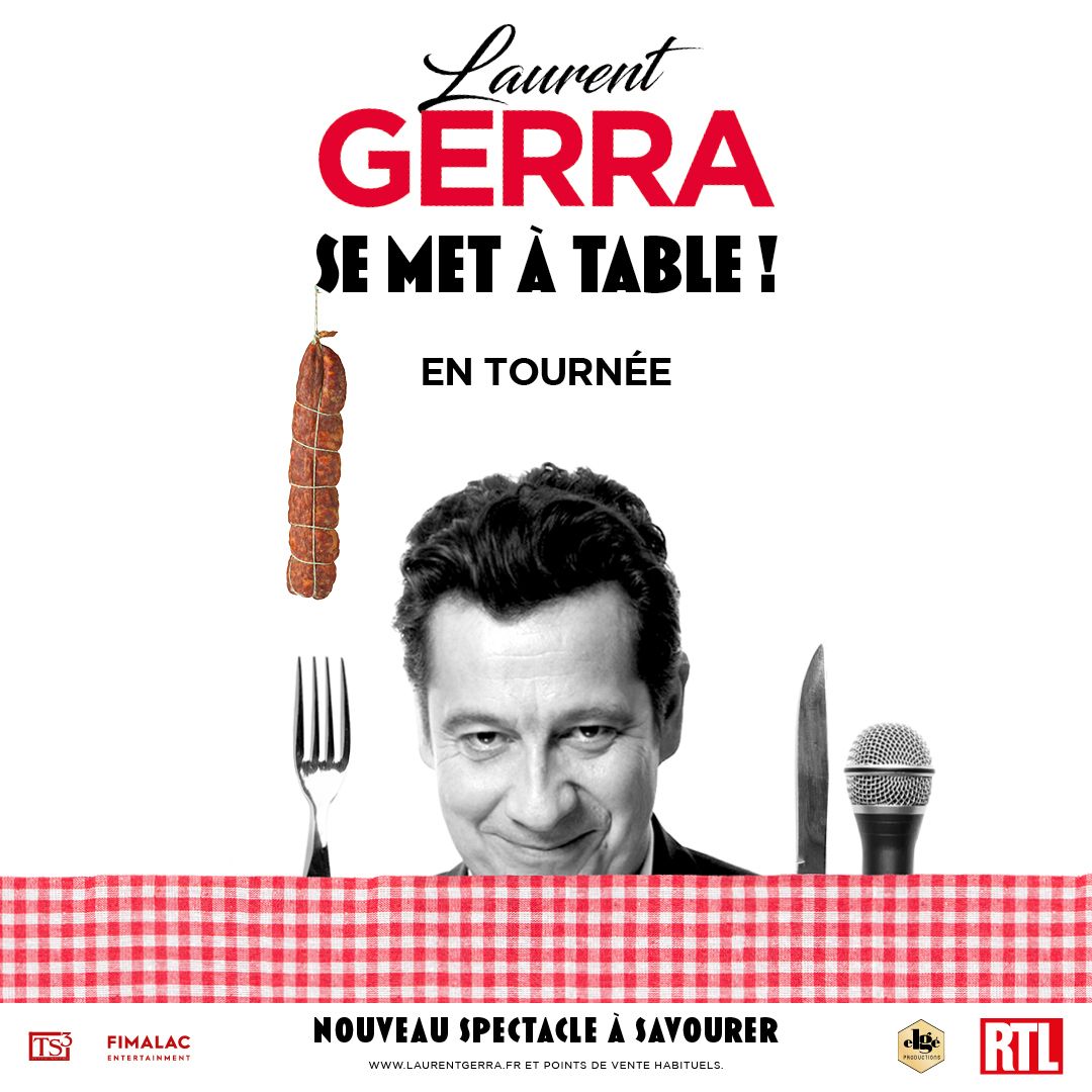 Laurent Gerra "se met à table"