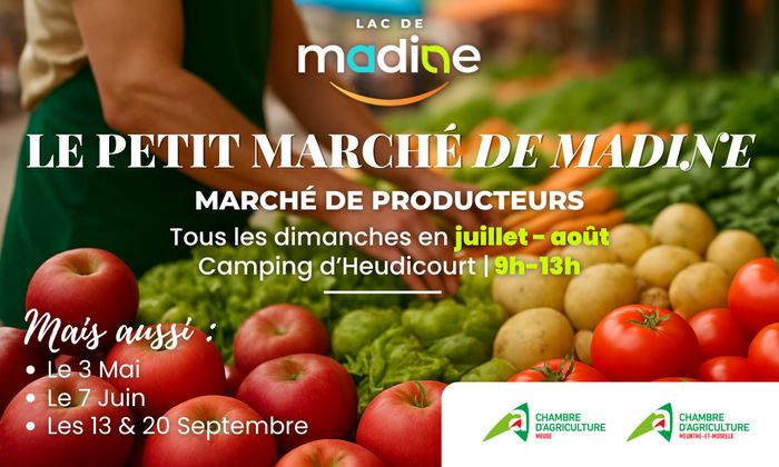 Le Petit Marché de Madine - tous les dimanches de juillet et août 2026