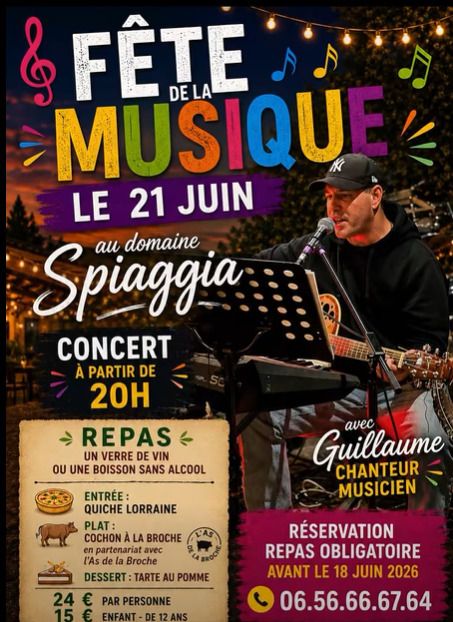 Fête de la musique au domaine