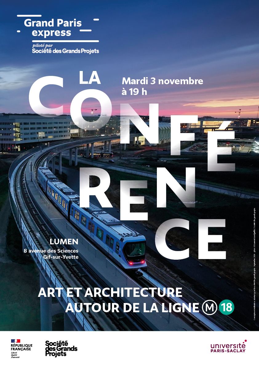 Conférence Art et Architecture autour de La Ligne 18 au Lumen, 3 nov 2026