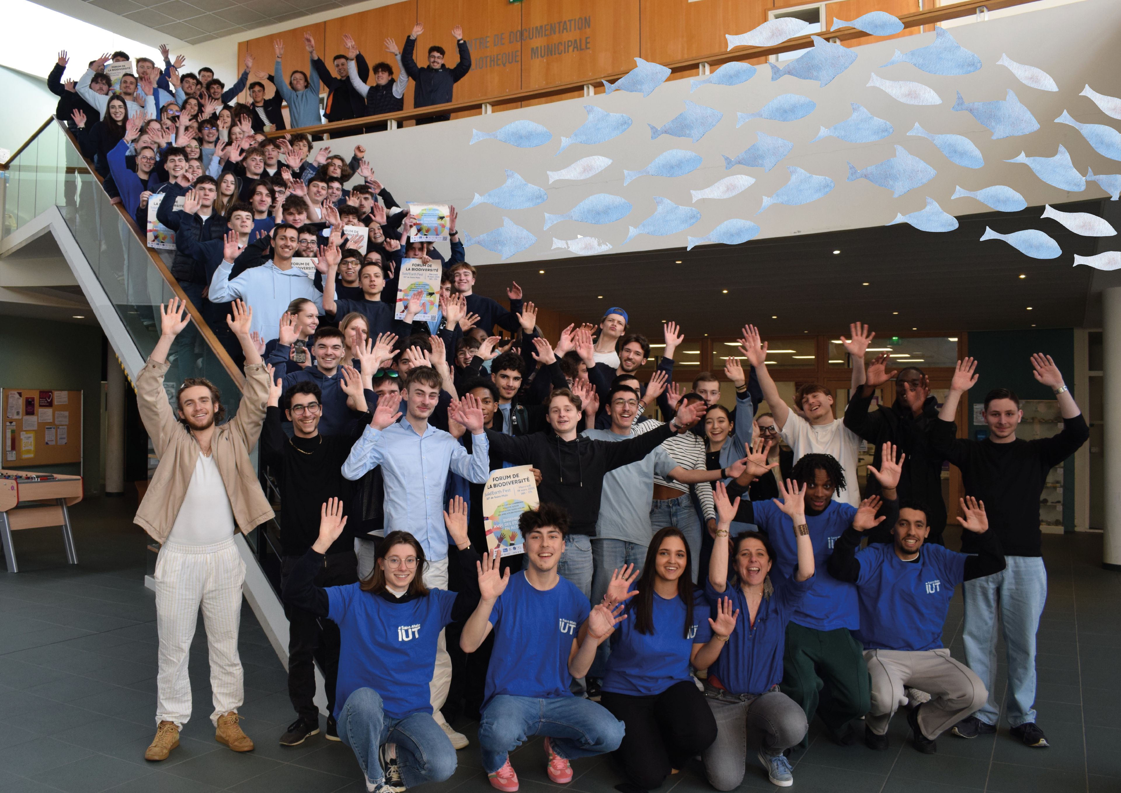Un événement dédié à la biodiversité marine, organisé par les étudiants en BUT Gestion des Entreprises et des Administrations de l’IUT de Saint-Malo