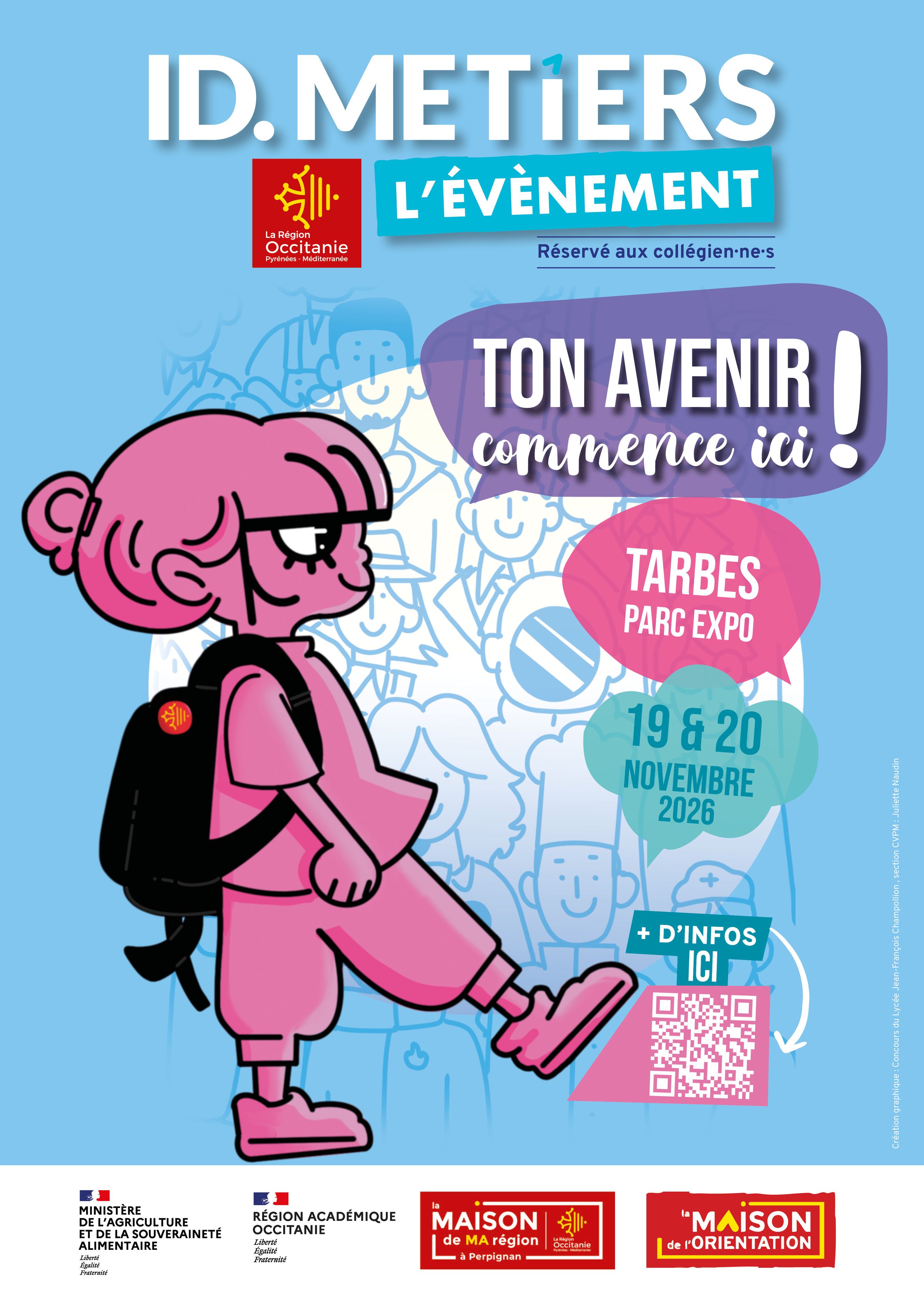 ID.Métiers L'évènement à Tarbes les 19 et 20 novembre 2026