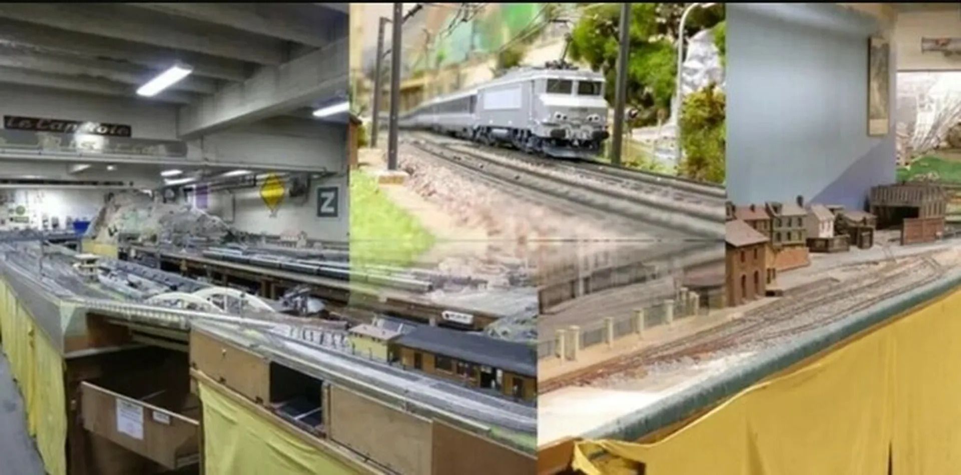 Visite guidée des réseaux miniatures sous la Gare de l'Est