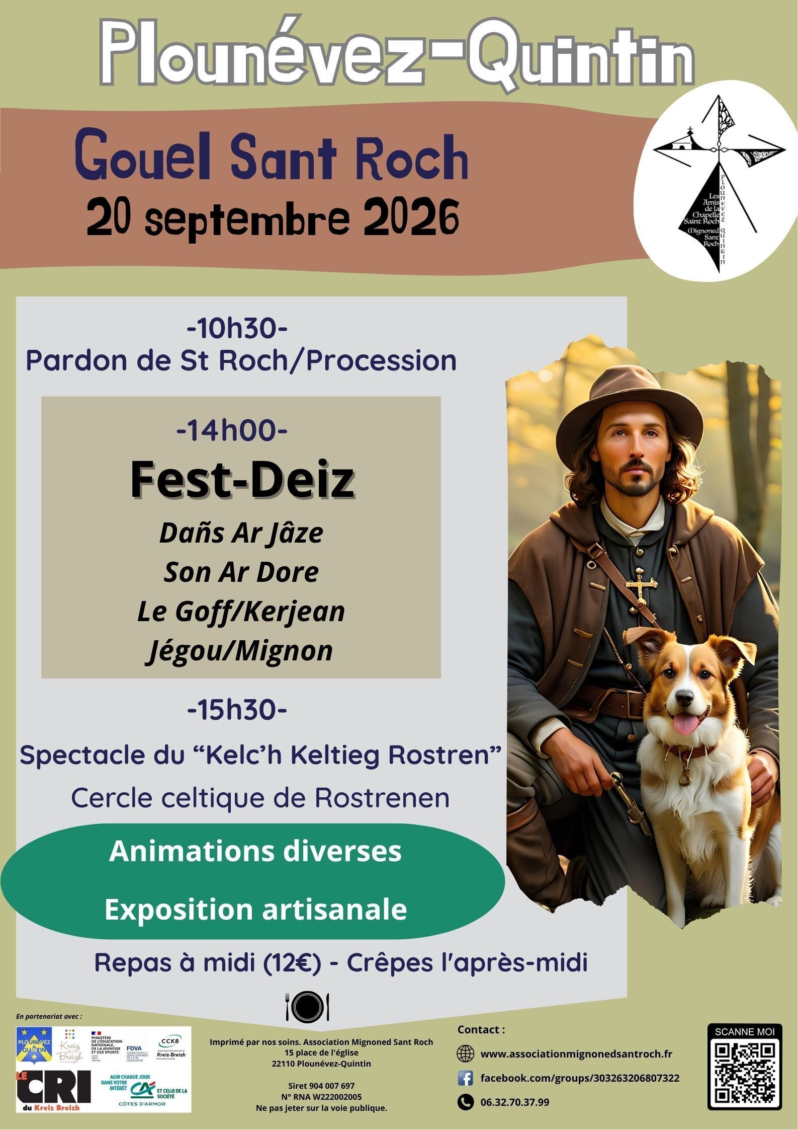 Gouel Sant Roch - Pardon de Saint-Roch