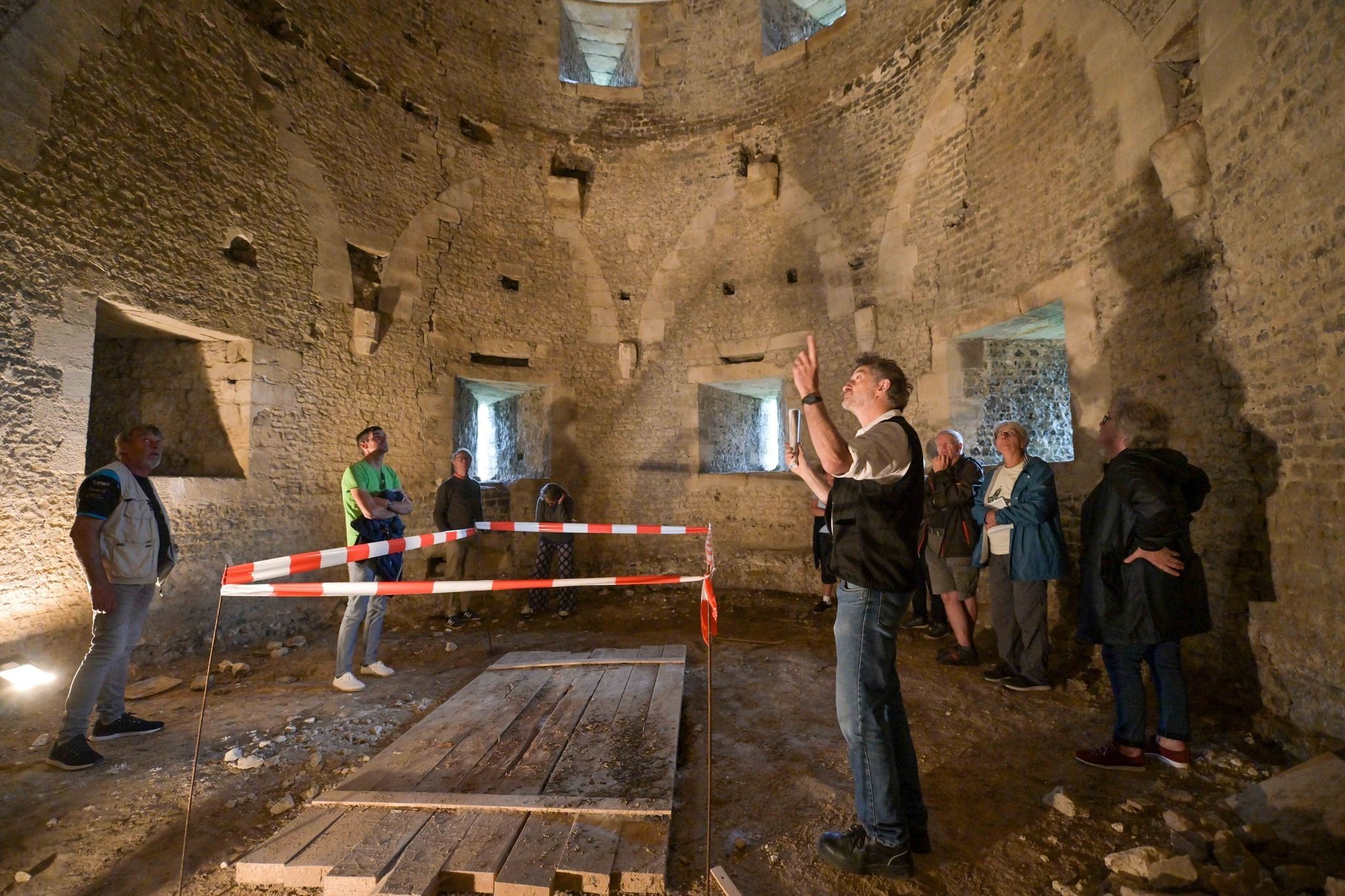 Visite guidée : les souterrains du château