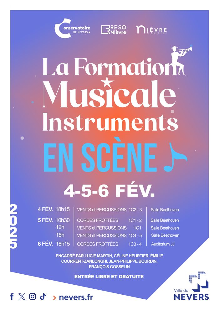La Formation Musicale Instruments en scène !