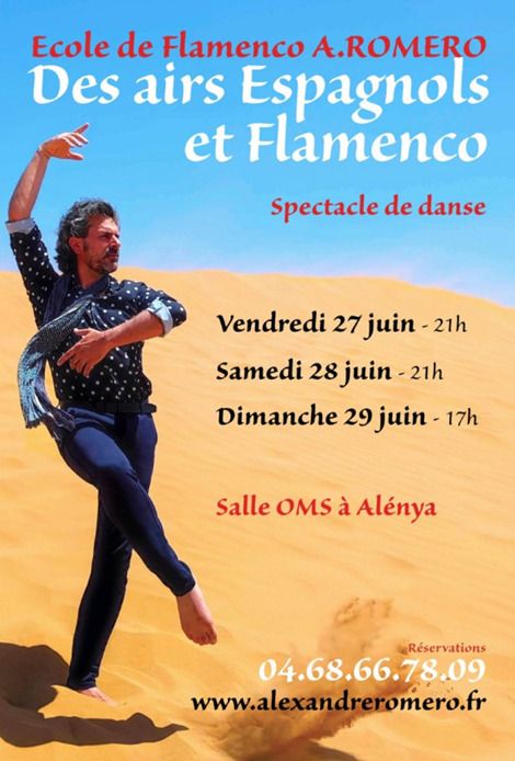 Spectacle de Flamenco "Des airs espagnols et flamenco"