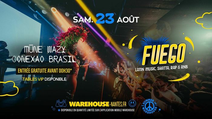FUEGO - 100% Latin music, Shatta, Rap & Rnb w/ Mūne & Wazy