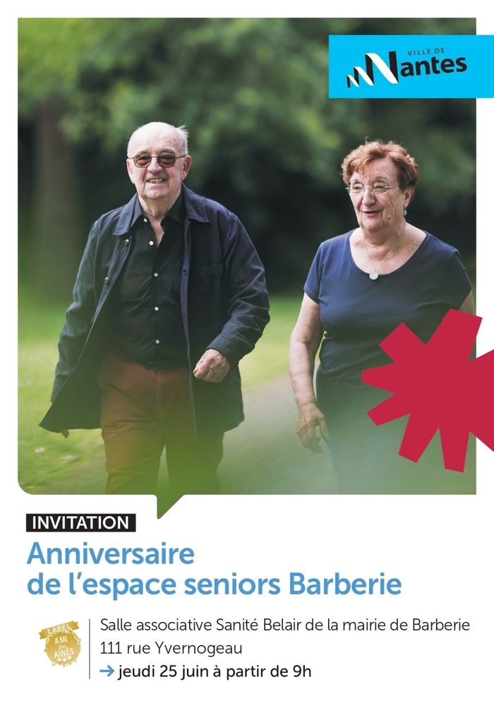 ANNULE - Anniversaire de l'espace seniors Barberie