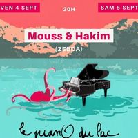 Le piano du lac : Mouss et Habkim (Zebda)