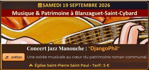 Affiche, Concert de rentrée
