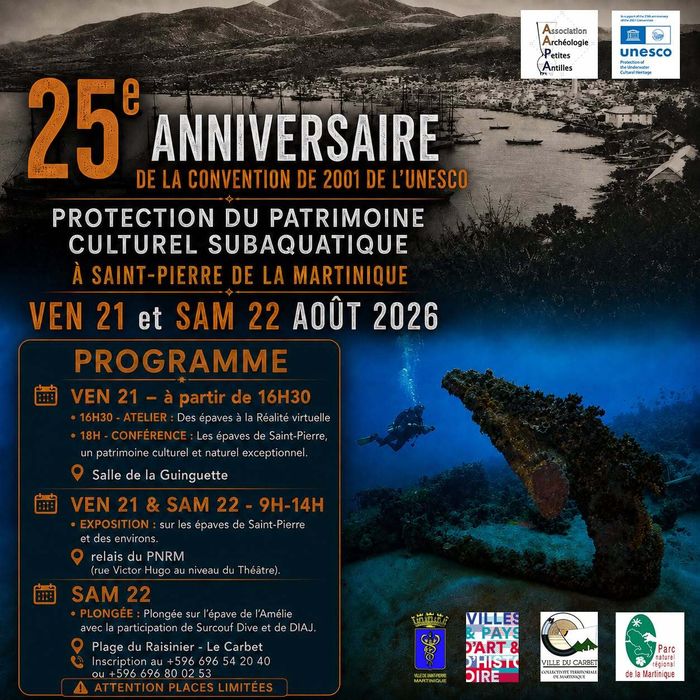 PROTECTION DU PATRIMOINE CULTUREL SUBAQUATIQUE "25ᵉ Anniversaire de la convention de 2001 de L'Unesco"