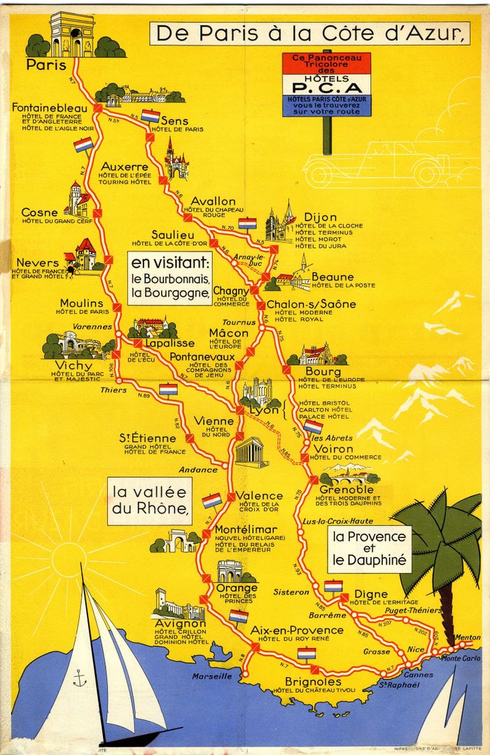 La Nationale 7 : sur la route des vacances