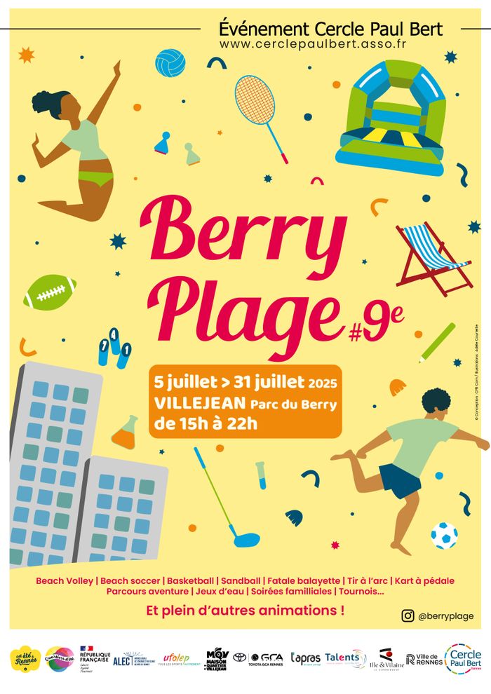 Visuel de l'événement Berry Plage
