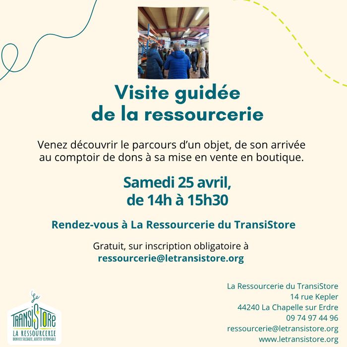 Visite guidée de la Ressourcerie du TransiStore