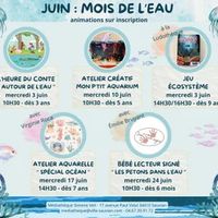 Le mois de l'eau à la médiathèque