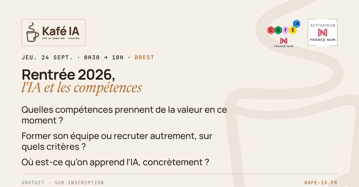 Kafé IA · L'IA et les compétences
