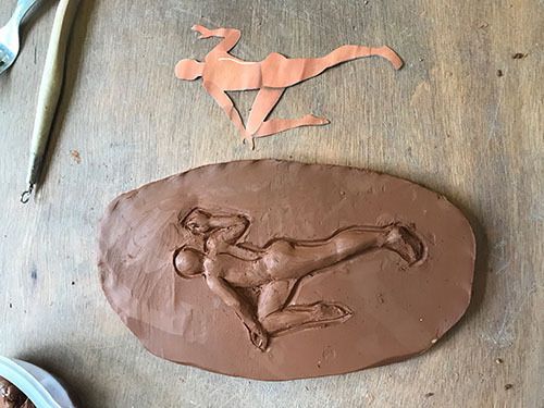 Sculpter les muses de l’atelier de Delacroix