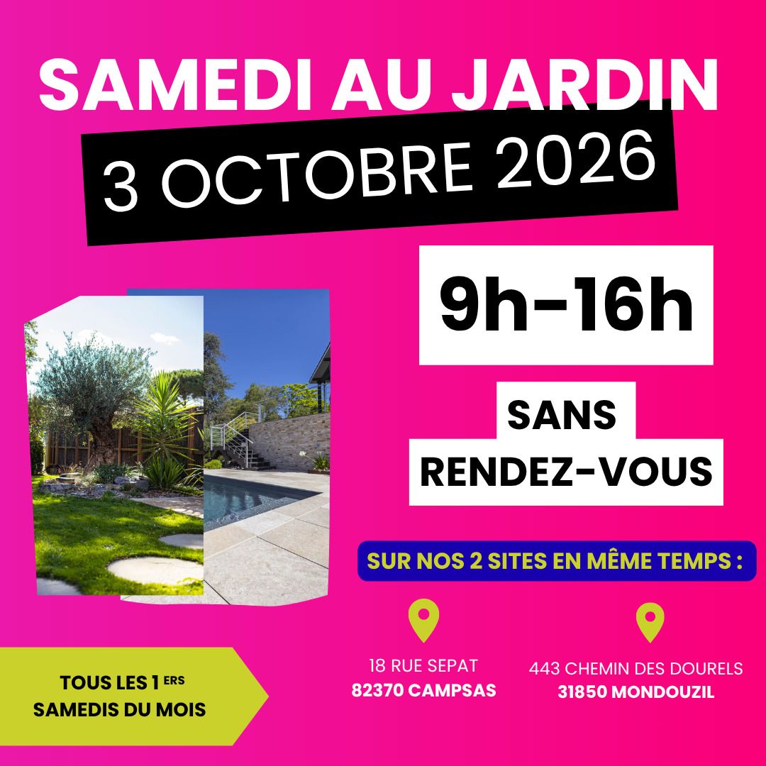 Samedi au jardin - rencontrez votre paysagiste