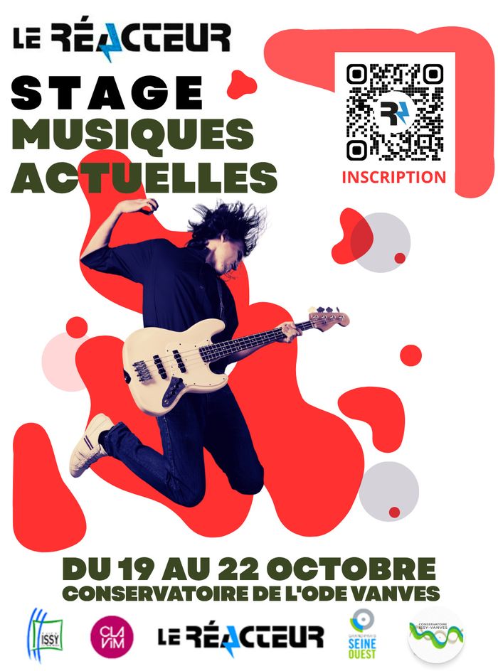Le Réacteur vous propose sa 3ème édition du stage de musiques actuelles !