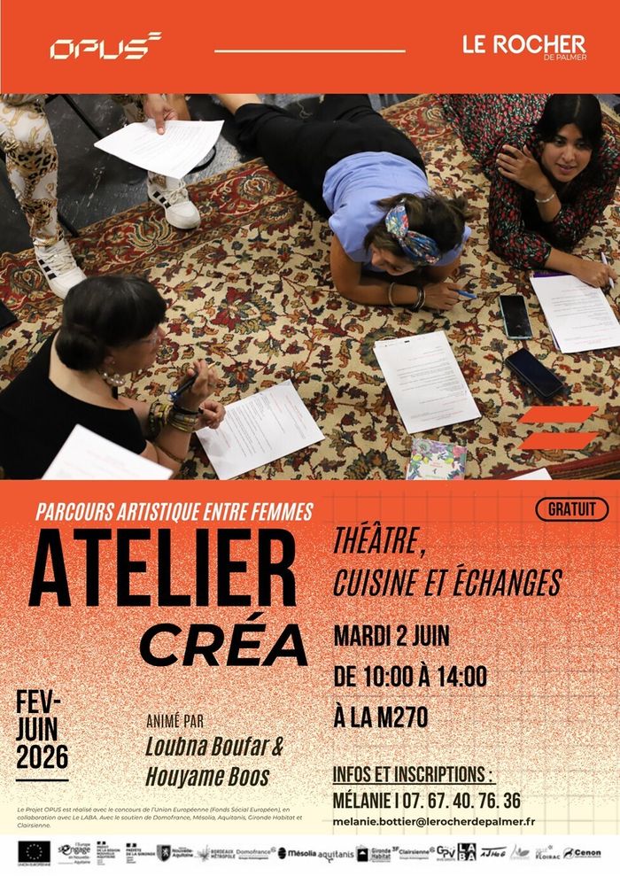Atelier Créa - Parcours artistique entre femmes