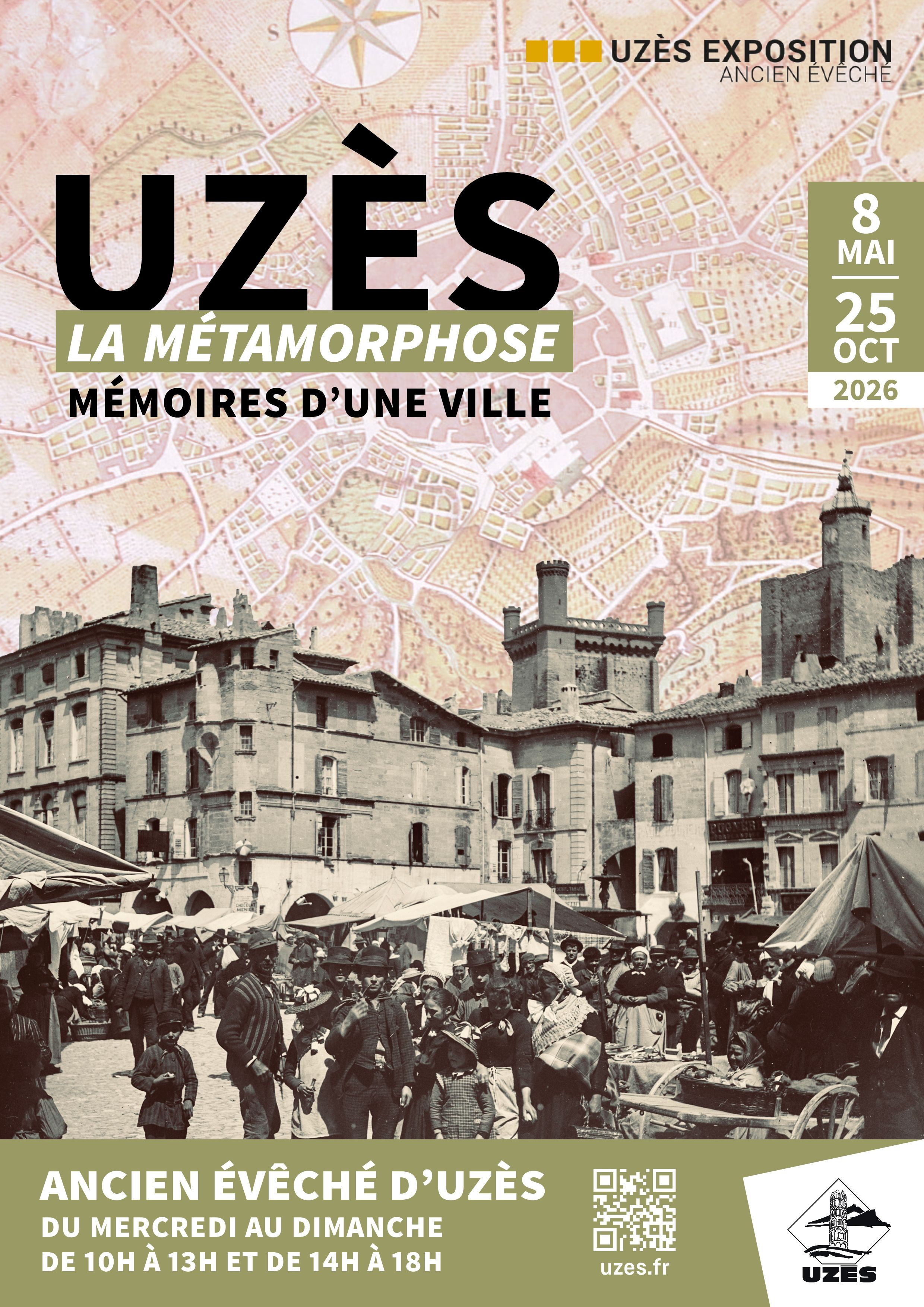 Visites guidées de l'exposition "Uzès la métamorphose, mémoires d'une ville"