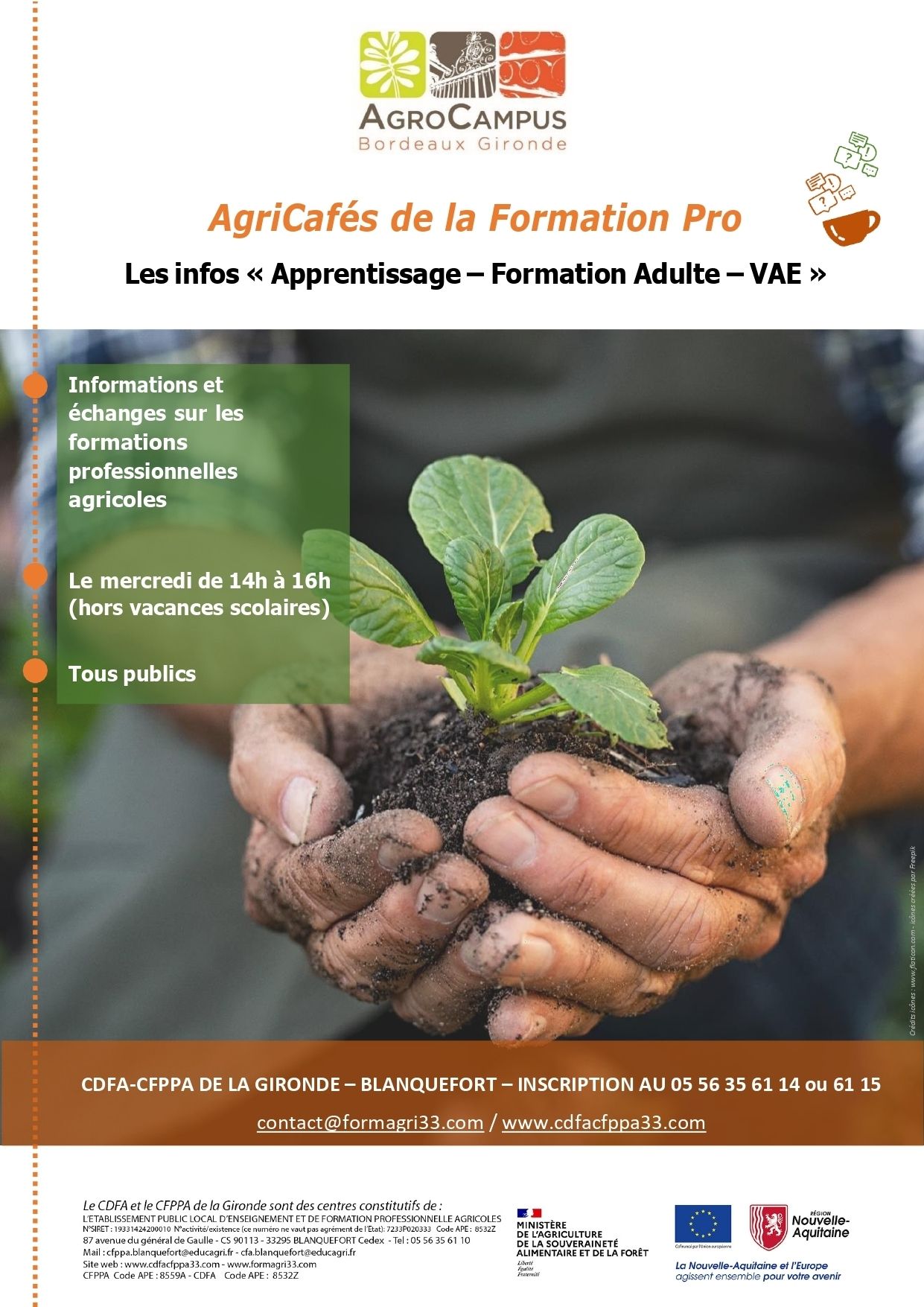 AgriCafés de la Formation Pro