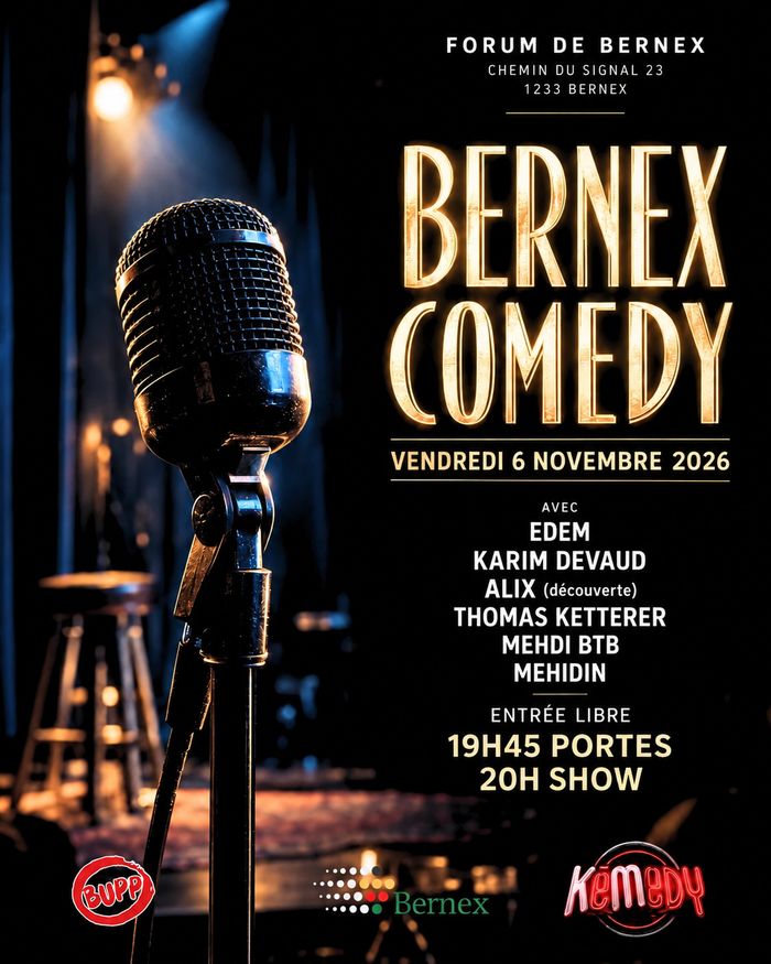 Soirée stand-up Bernex Comedy