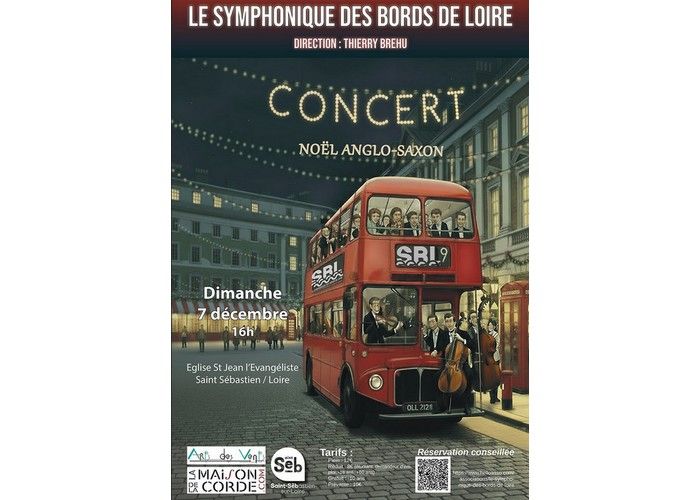 Noël anglo-saxon - par le Symphonique des Bords de Loire