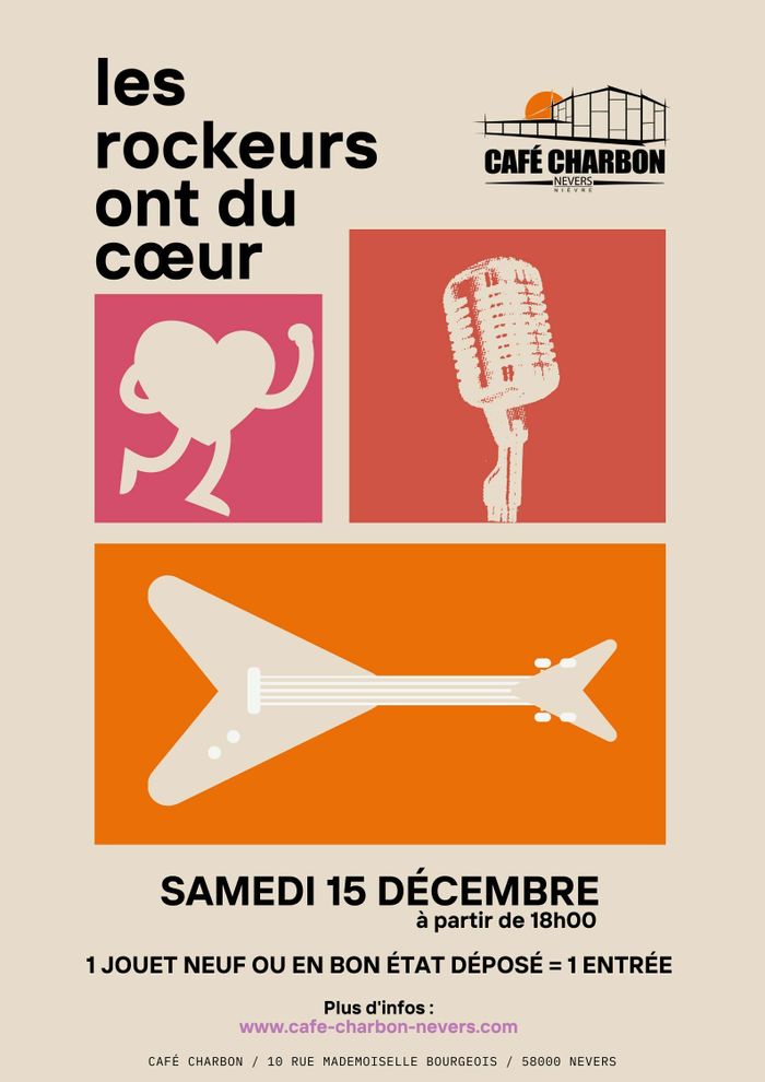 Les Rockeurs ont du Cœur - en collaboration avec Les Restos du Cœur