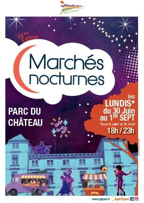 Marchés Nocturnes les lundis soir