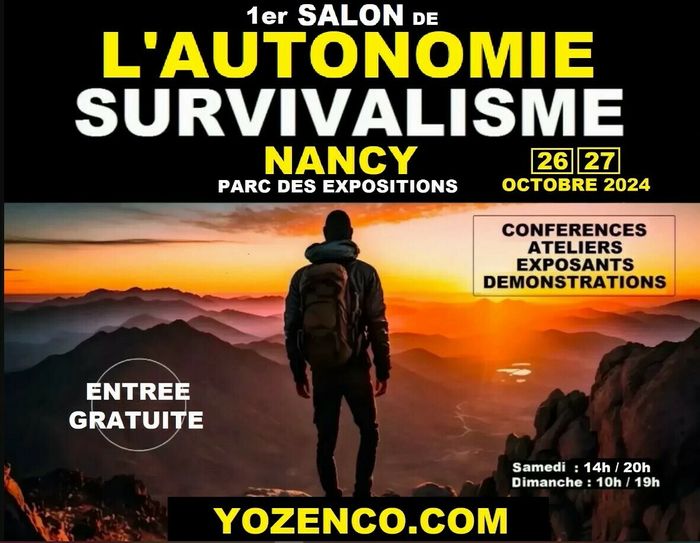 1er Salon de l'Autonomie et du Survivalisme au Parc des Expositions de Nancy
