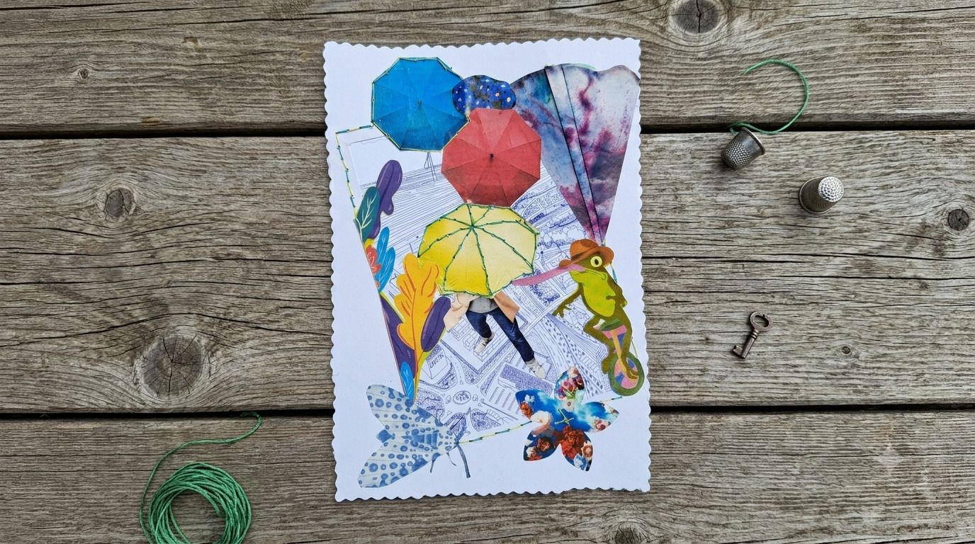 Fabrication de cartes postales [Atelier Faire soi-même]