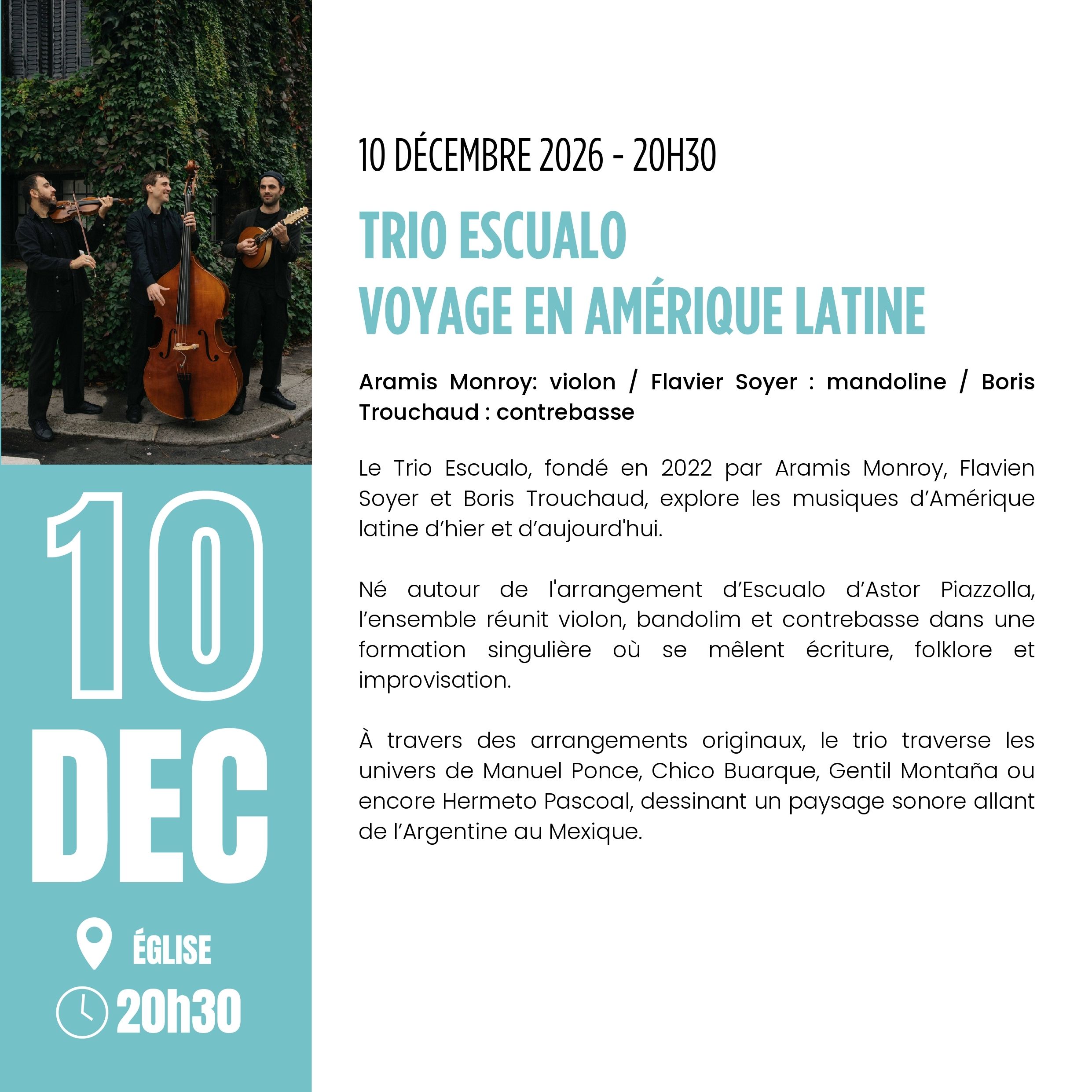 "Un Violon à la mer" - 5ème saison de musique classique à Sainte Marie la Mer