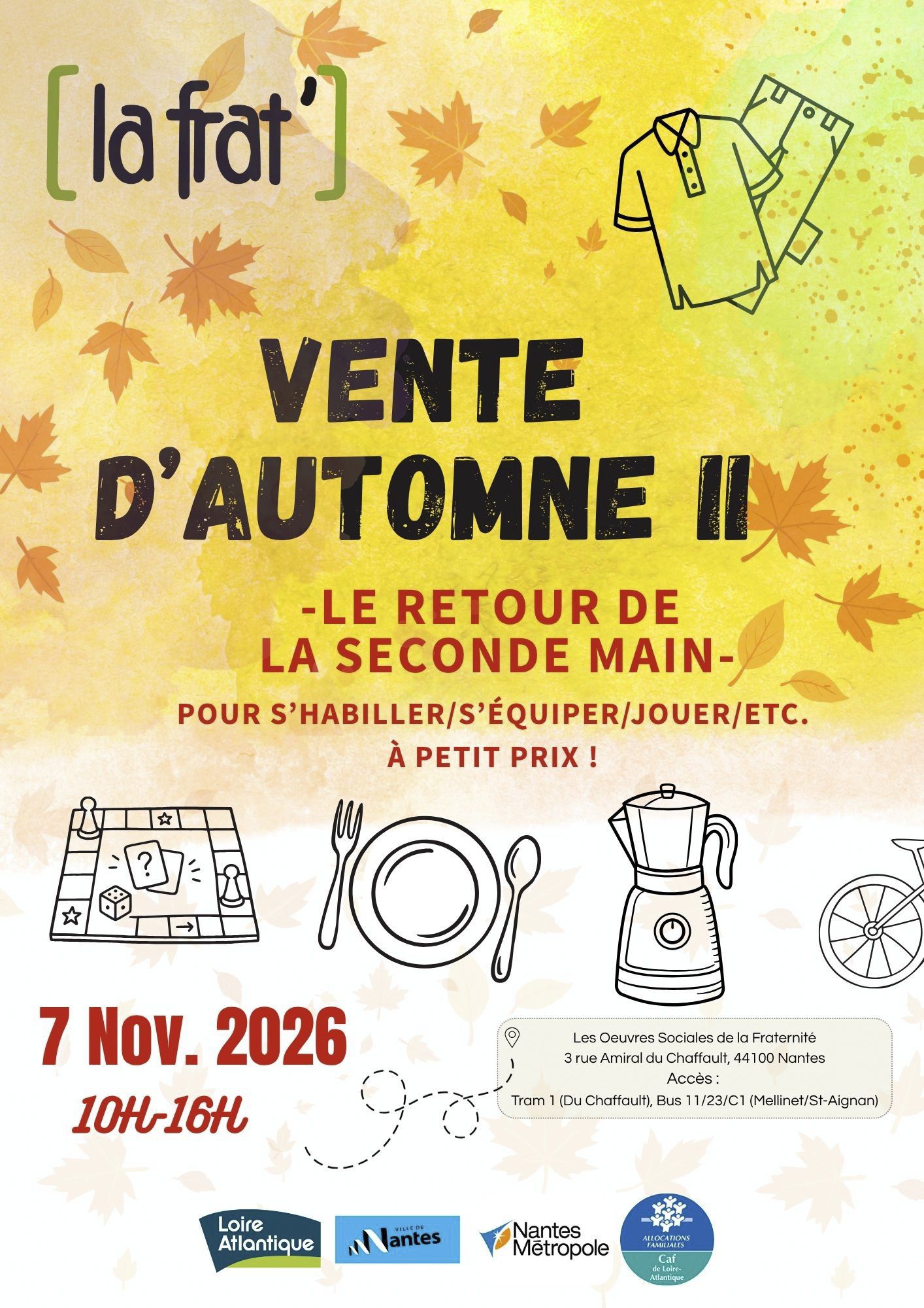 Photo de couverture - Vente d'automne II de la Frat'