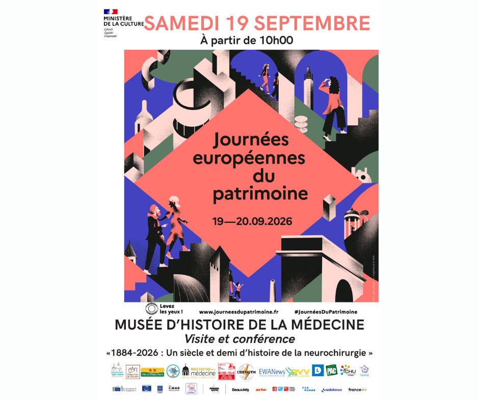 Visite guidée et conférence sur l'histoire de la neurochirurgie au Musée d'Histoire de la Médecine