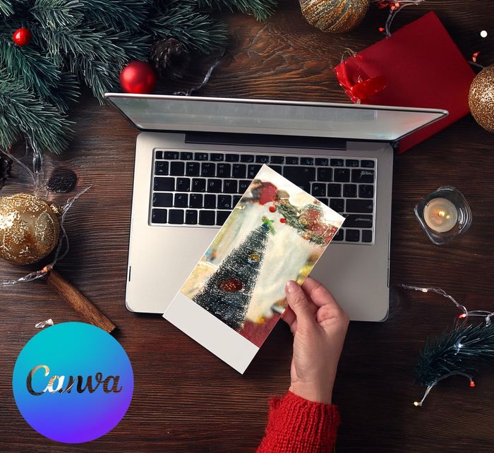 Création de carte de Noël avec le site Canva