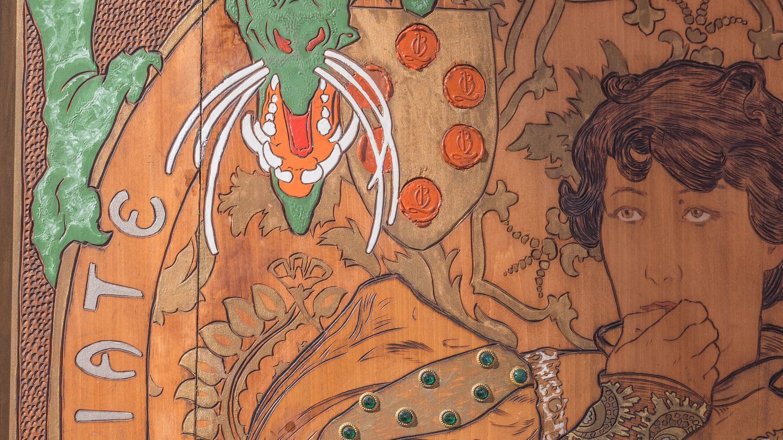 Visite Mon Précieux... "La porte au Lorenzaccio d'Alfons Mucha"