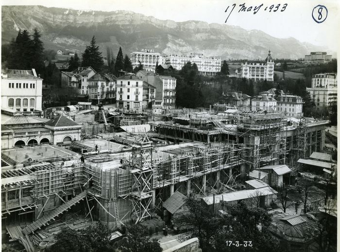 Visite des abords des anciens thermes