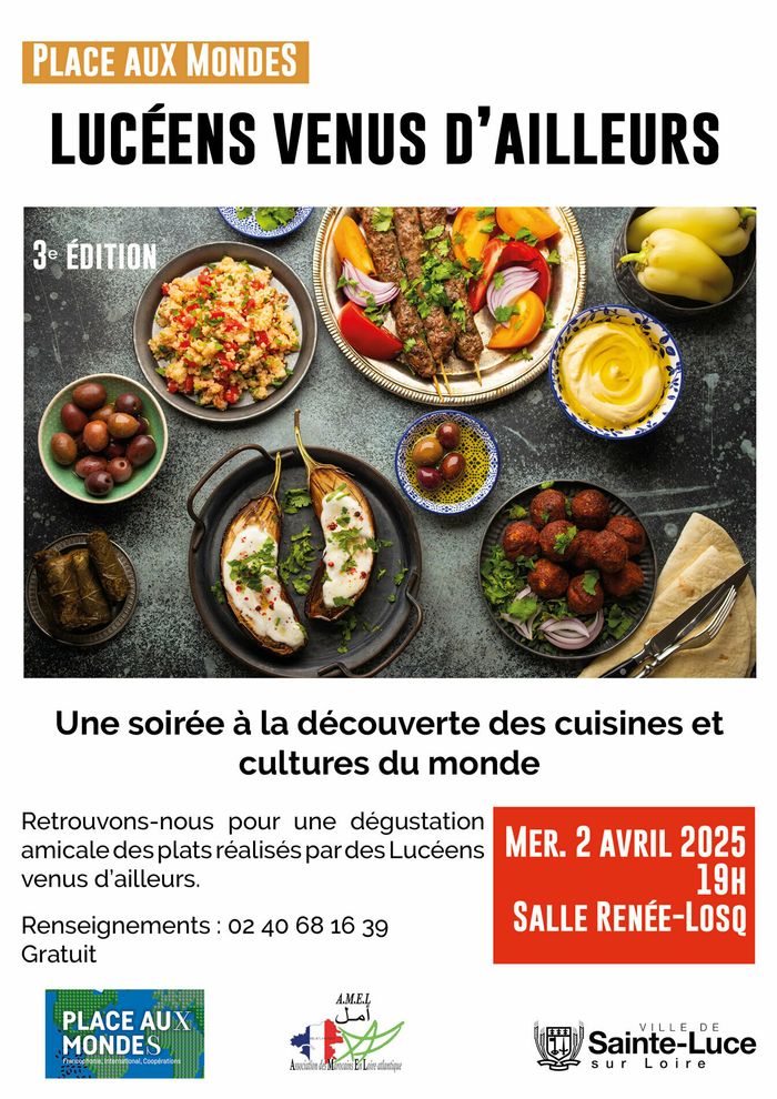 Lucéens venus d'ailleurs : des recettes à partager