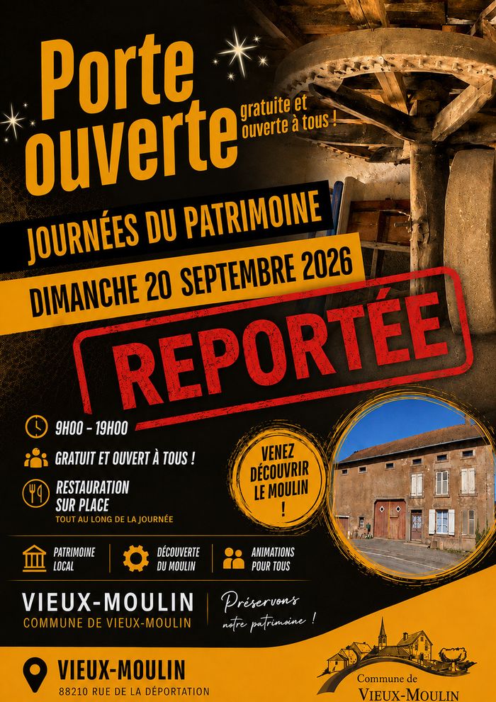 Restauration et remise en route d'un moulin à huile et son pressoir datés du XVIIIème siècle