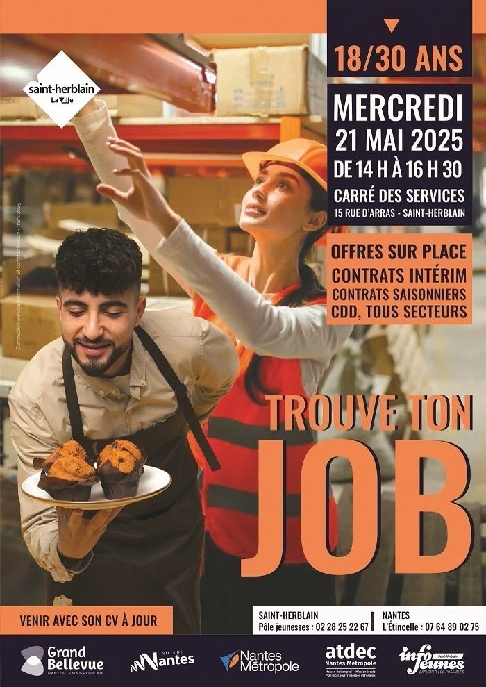 Forum « Trouve ton JOB » à Saint-Herblain