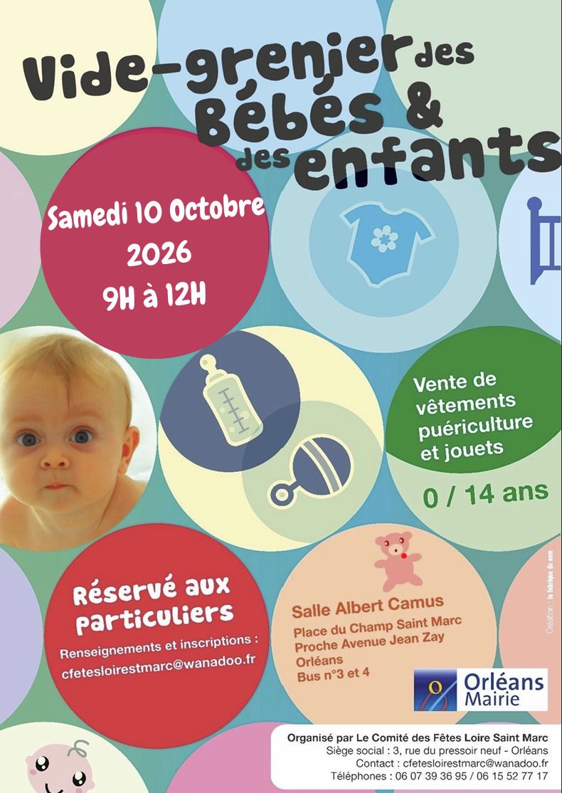 Vide-grenier des bébés et enfants - Automne