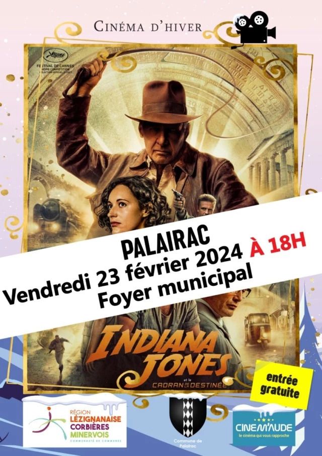 Cinéma d'hiver: Indiana Jones & le cadran de la vérité