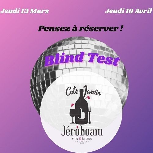 Soirée blind-test avec DJ Huguette au Jéroboam Côté Jardin