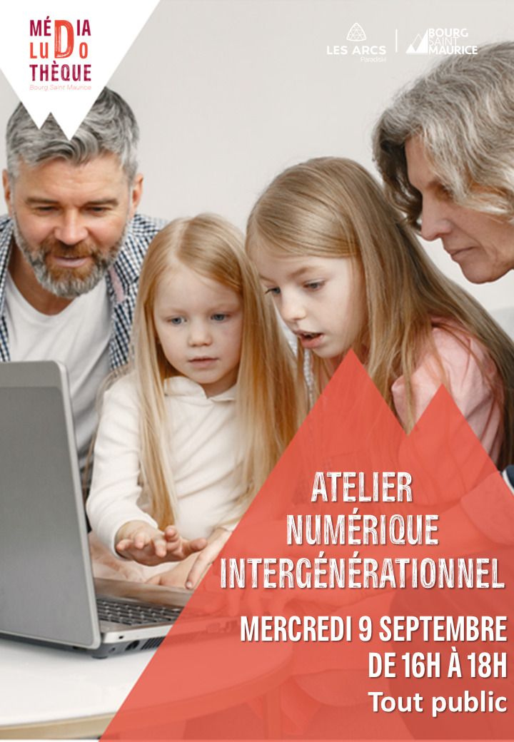 Atelier numérique intergénérationnel