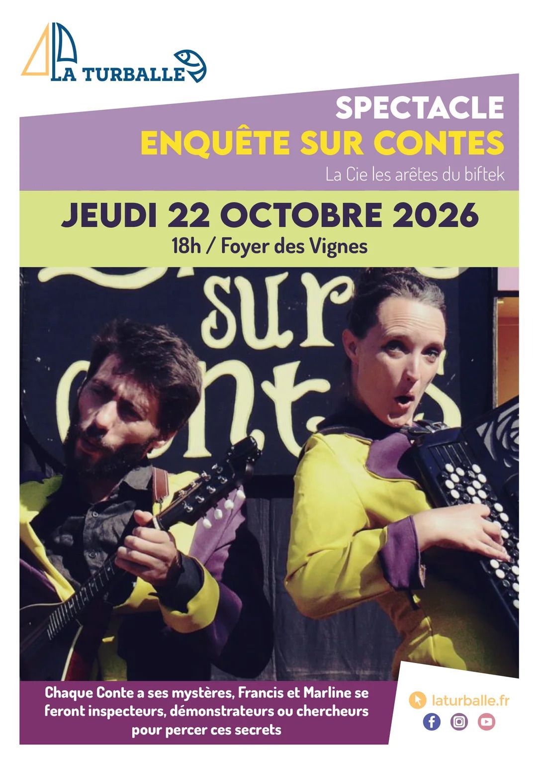 Spectacle - Enquête sur contes