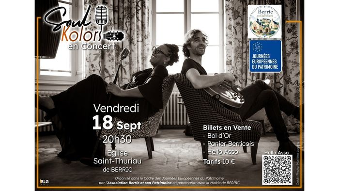 Concert du duo Soul Kolors